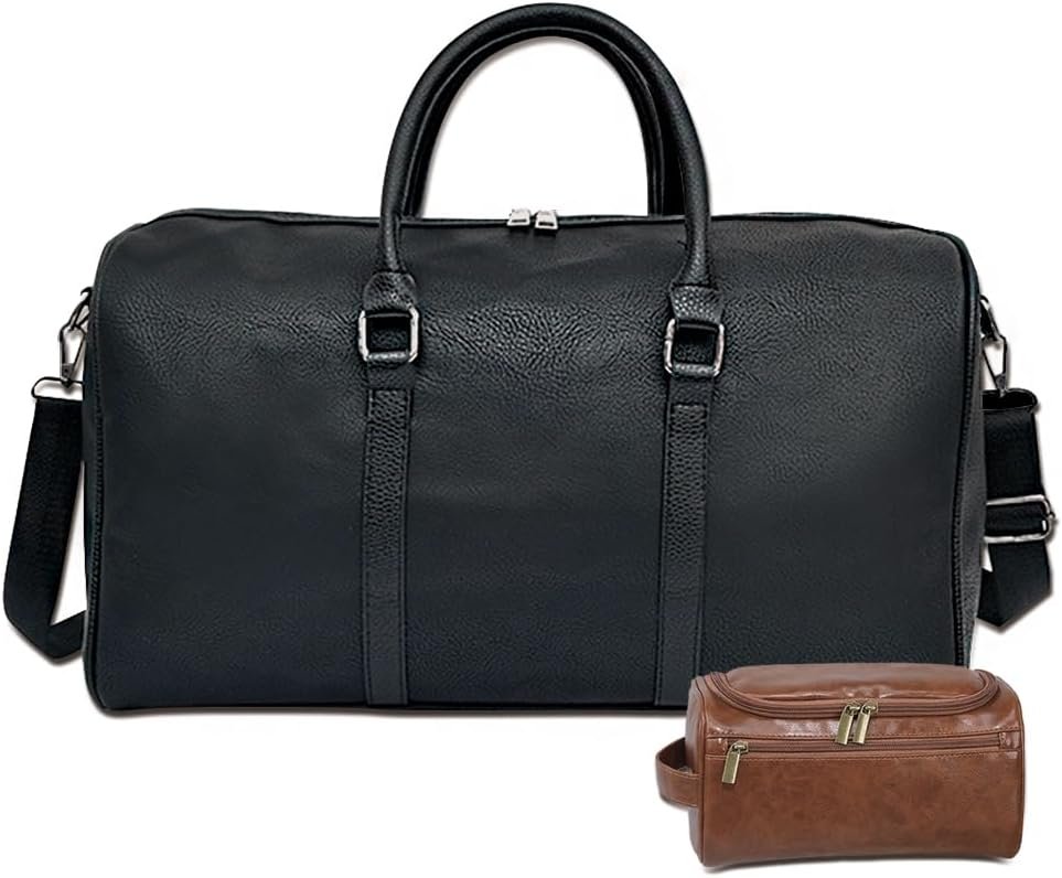 Expandable Weekender Bag with Shoe Compartment and Divider
