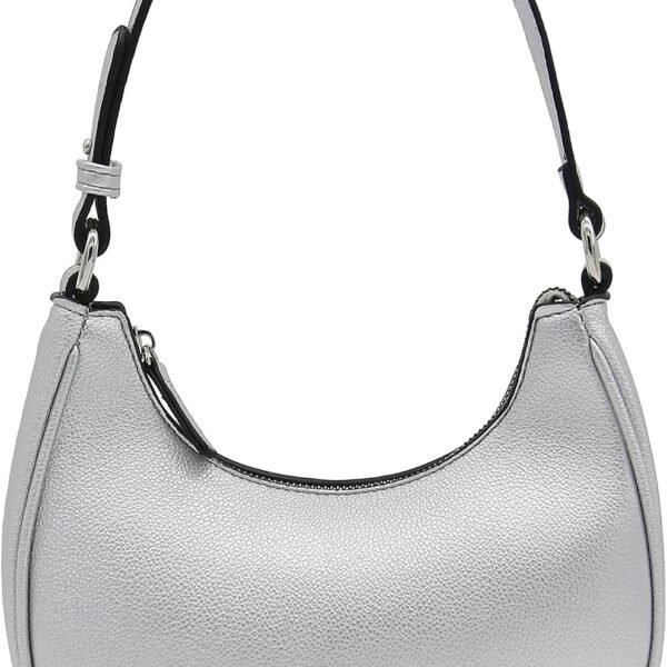 Faux Leather Messenger Bag with Adjustable Strap