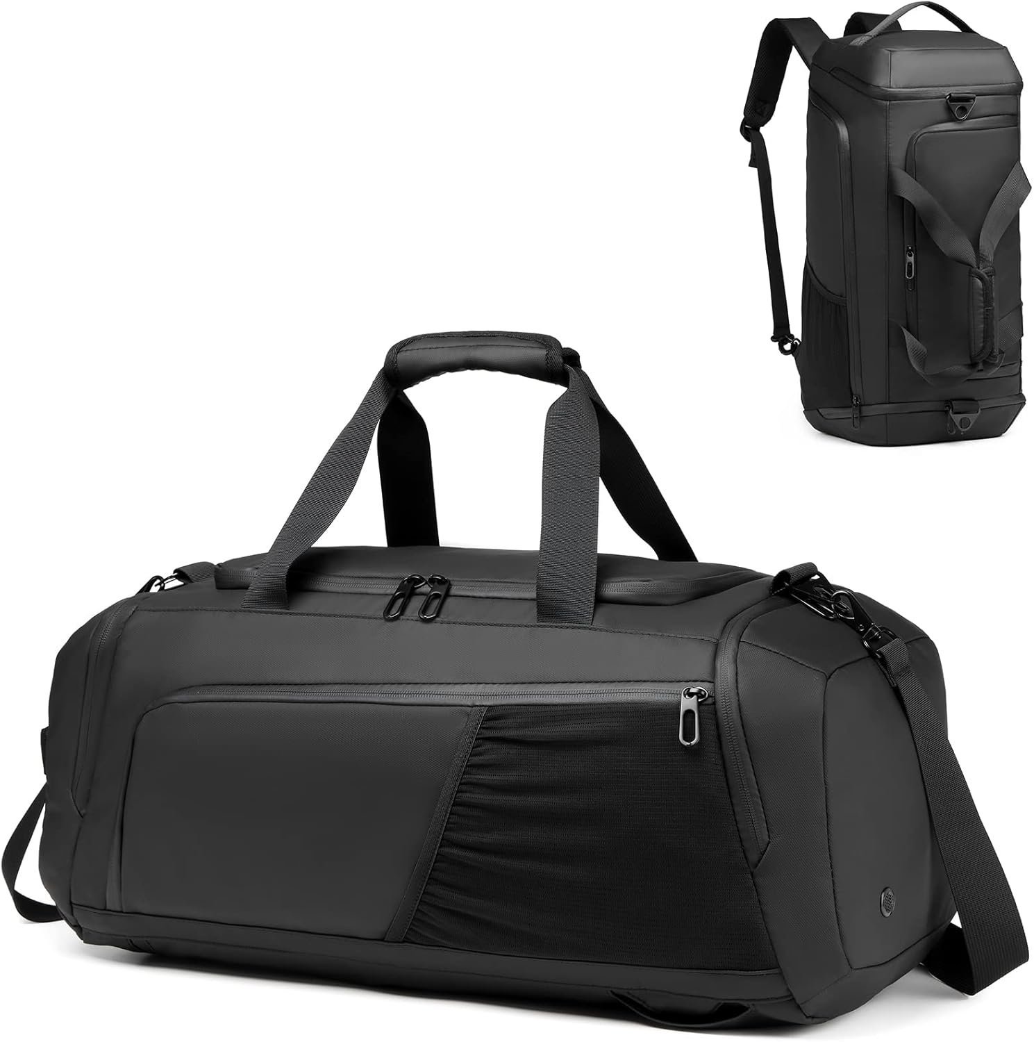 Foldable Weekender Bag with Suitcase Handle Sleeve