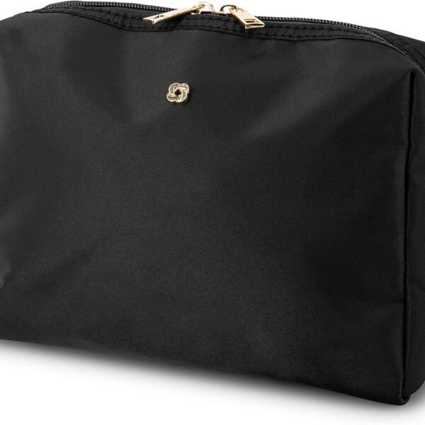 Foldable Weekender Bag with Exterior Zip Pockets